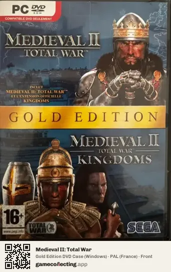 Medieval II: Total War Computer, France box front
