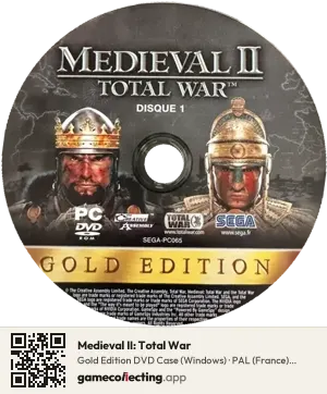 Medieval II: Total War Computer, PAL disc