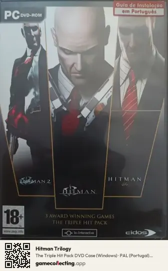 Hitman Trilogy Computer, Portugal box front
