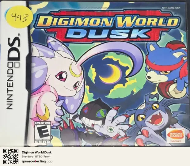 Digimon World Dusk Nintendo DS, NTSC box front