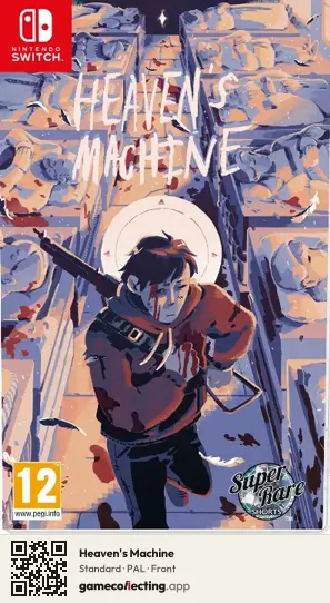 Heaven's Machine Nintendo Switch, PAL box front