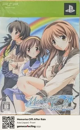 Memories Off: After Rain PlayStation Portable, Asia box front