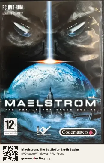 Maelstrom: The Battle for Earth Begins Computer, PAL box front
