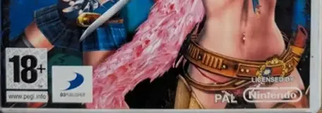 OneChanbara: Bikini Zombie Slayers, the PEGI square on its front