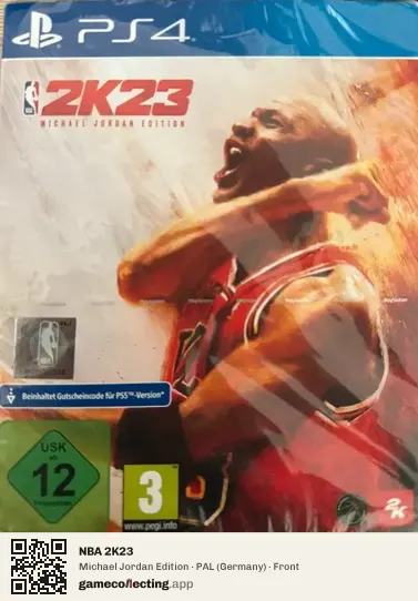 NBA 2K23 PlayStation 4, Germany box front