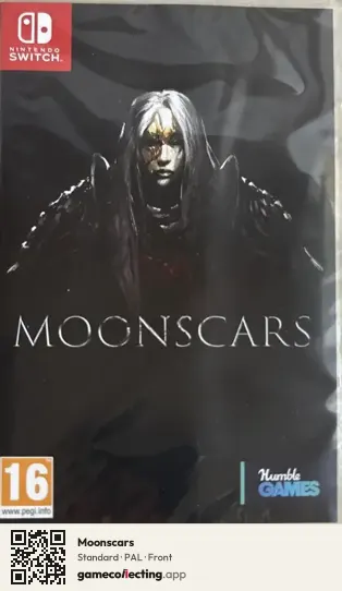 Moonscars Nintendo Switch, PAL box front