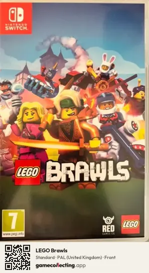 LEGO Brawls Nintendo Switch, United Kingdom box front