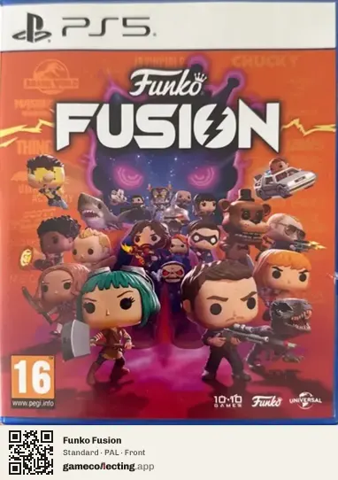 Funko Fusion PlayStation 5, PAL box front