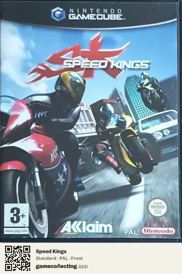 Speed Kings Nintendo GameCube, PAL box front
