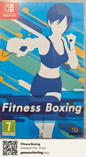 Fitness Boxing Nintendo Switch, PAL box front