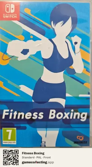 Fitness Boxing Nintendo Switch, PAL box front