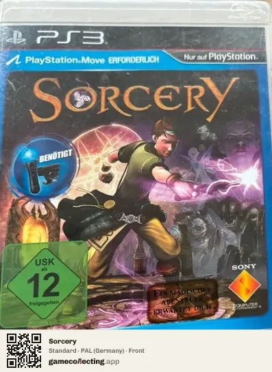 Sorcery PlayStation 3, Germany box front