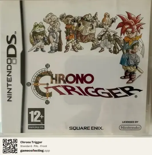 Chrono Trigger Nintendo DS, PAL box front
