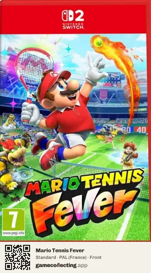 Mario Tennis Fever Nintendo Switch 2, France box front