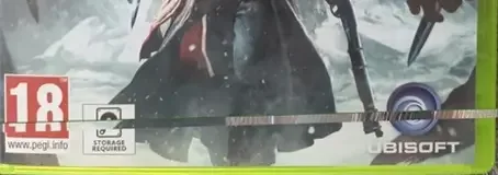 Assassin's Creed Rogue, the PEGI square on its front