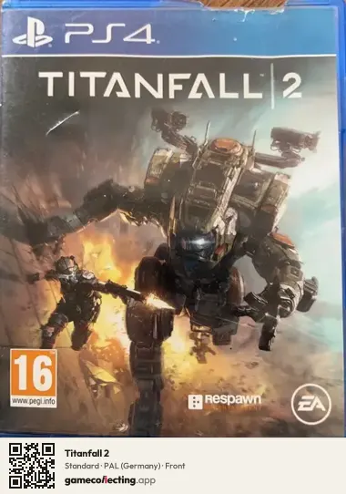 Titanfall 2 PlayStation 4, Germany box front