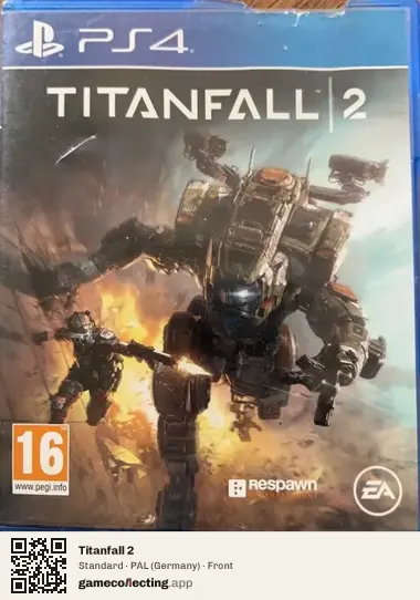 Titanfall 2 PlayStation 4, Germany box front