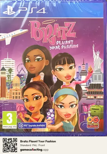 Bratz: Flaunt Your Fashion PlayStation 4, PAL box front