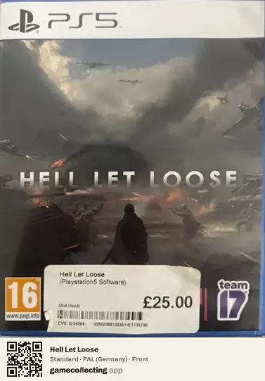 Hell Let Loose PlayStation 5, Germany box front