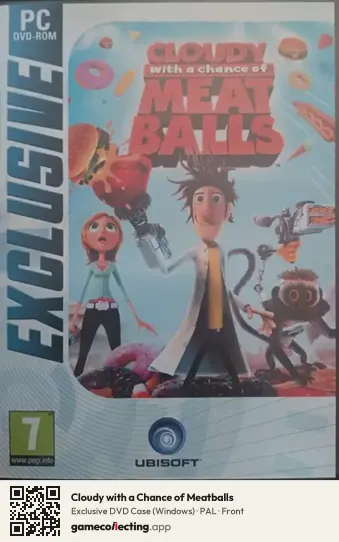 Cloudy with a Chance of Meatballs Computer, PAL box front