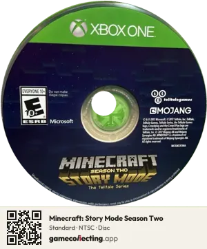 Minecraft: Story Mode Season Two Xbox One, NTSC disc