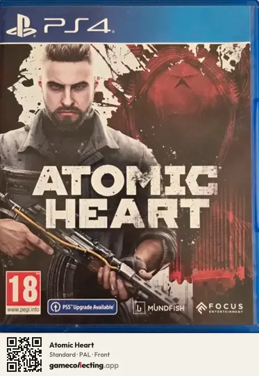 Atomic Heart PlayStation 4, PAL box front