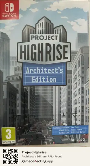 Project Highrise Nintendo Switch, PAL box front