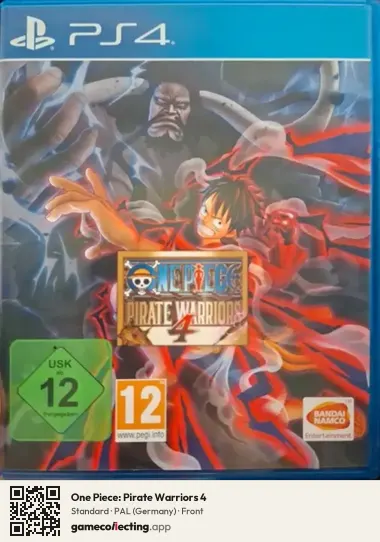 One Piece: Pirate Warriors 4 PlayStation 4, Germany box front