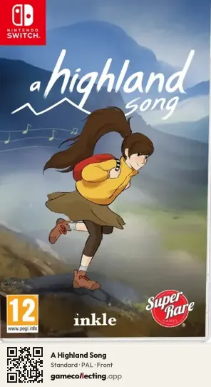 A Highland Song Nintendo Switch, PAL box front