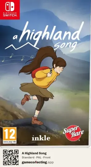 A Highland Song Nintendo Switch, PAL box front