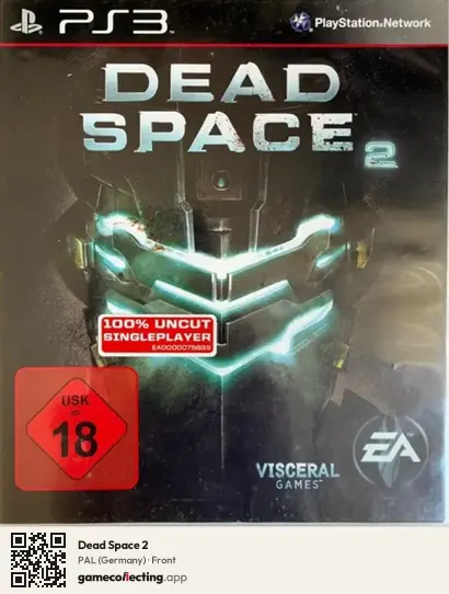 Dead Space 2 PlayStation 3, Germany box front