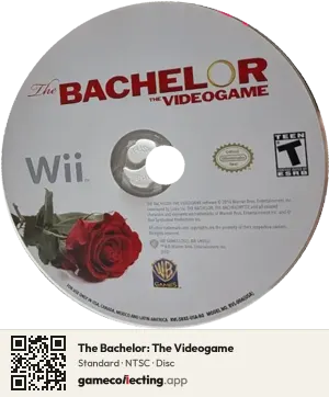 The Bachelor: The Videogame Nintendo Wii, NTSC disc