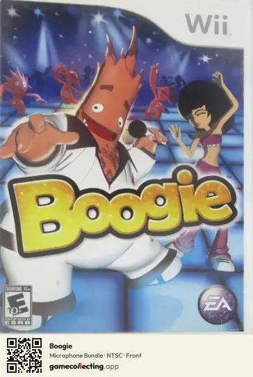 Boogie Nintendo Wii, NTSC box front