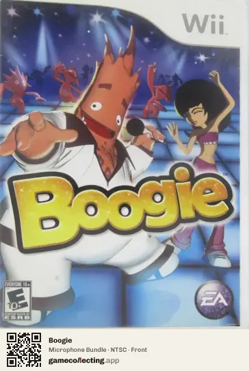 Boogie Nintendo Wii, NTSC box front