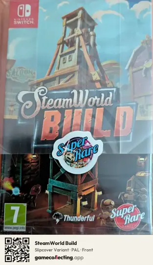 SteamWorld Build Nintendo Switch, PAL box front