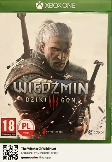 The Witcher 3: Wild Hunt Xbox One, Poland box front