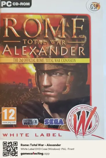 Rome: Total War - Alexander Computer, PAL box front