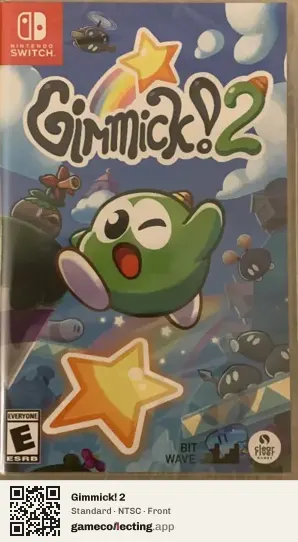 Gimmick! 2 Nintendo Switch, NTSC box front