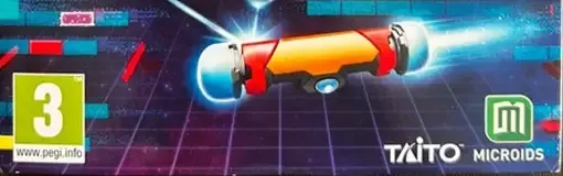 Arkanoid: Eternal Battle, the PEGI square on its front