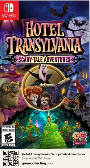 Hotel Transylvania: Scary-Tale Adventures Nintendo Switch, NTSC box front