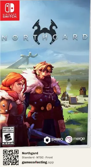 Northgard Nintendo Switch, NTSC box front