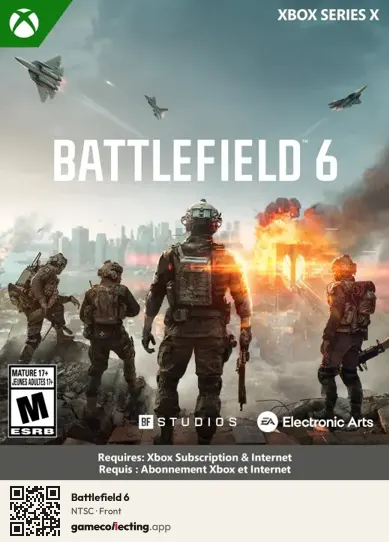Battlefield 6 Xbox Series X, NTSC box front