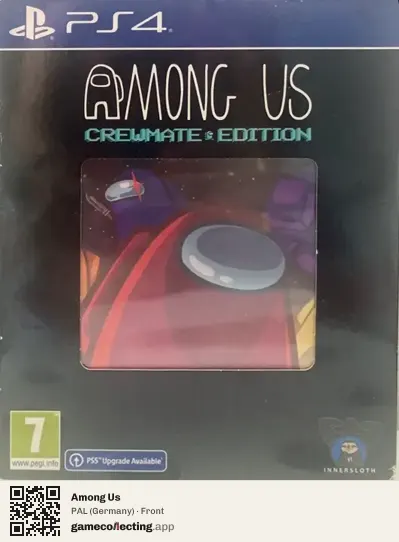 Among Us PlayStation 4, Germany box front