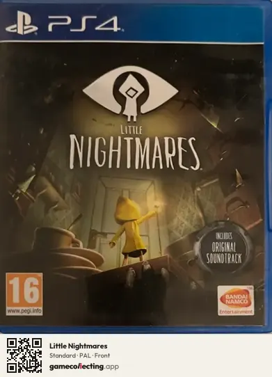 Little Nightmares PlayStation 4, PAL box front