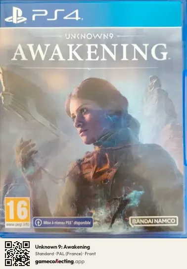 Unknown 9: Awakening PlayStation 4, France box front