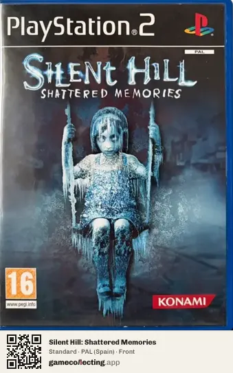 Silent Hill: Shattered Memories PlayStation 2, Spain box front