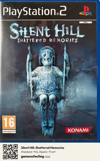 Silent Hill: Shattered Memories PlayStation 2, Spain box front