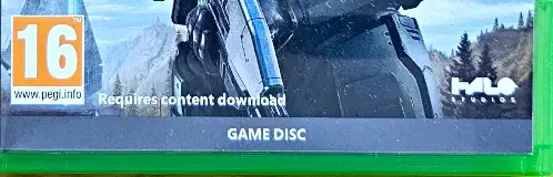 Halo: Campaign Evolved, the USK square on its front