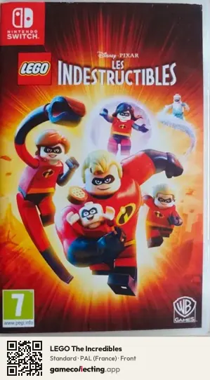 LEGO The Incredibles Nintendo Switch, France box front