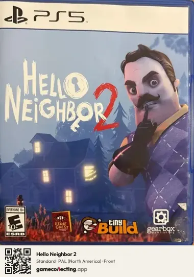 Hello Neighbor 2 PlayStation 5, North America box front